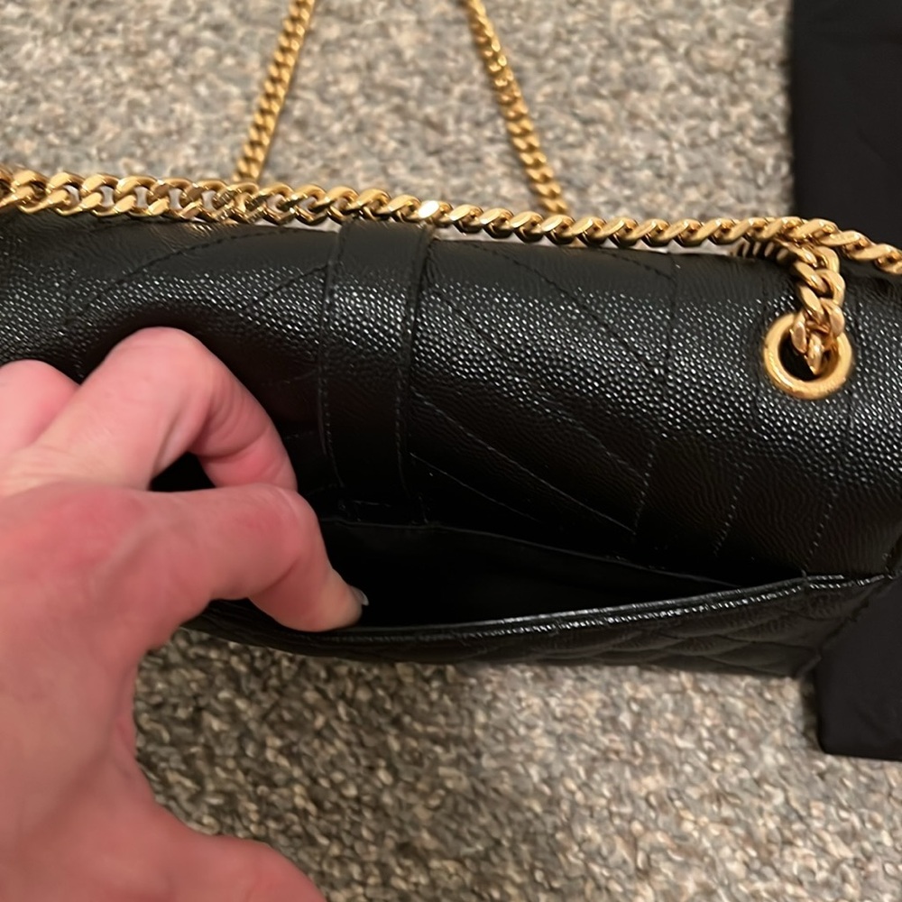 YSL small envelope chain shoulder bag - Picture 8 of 13